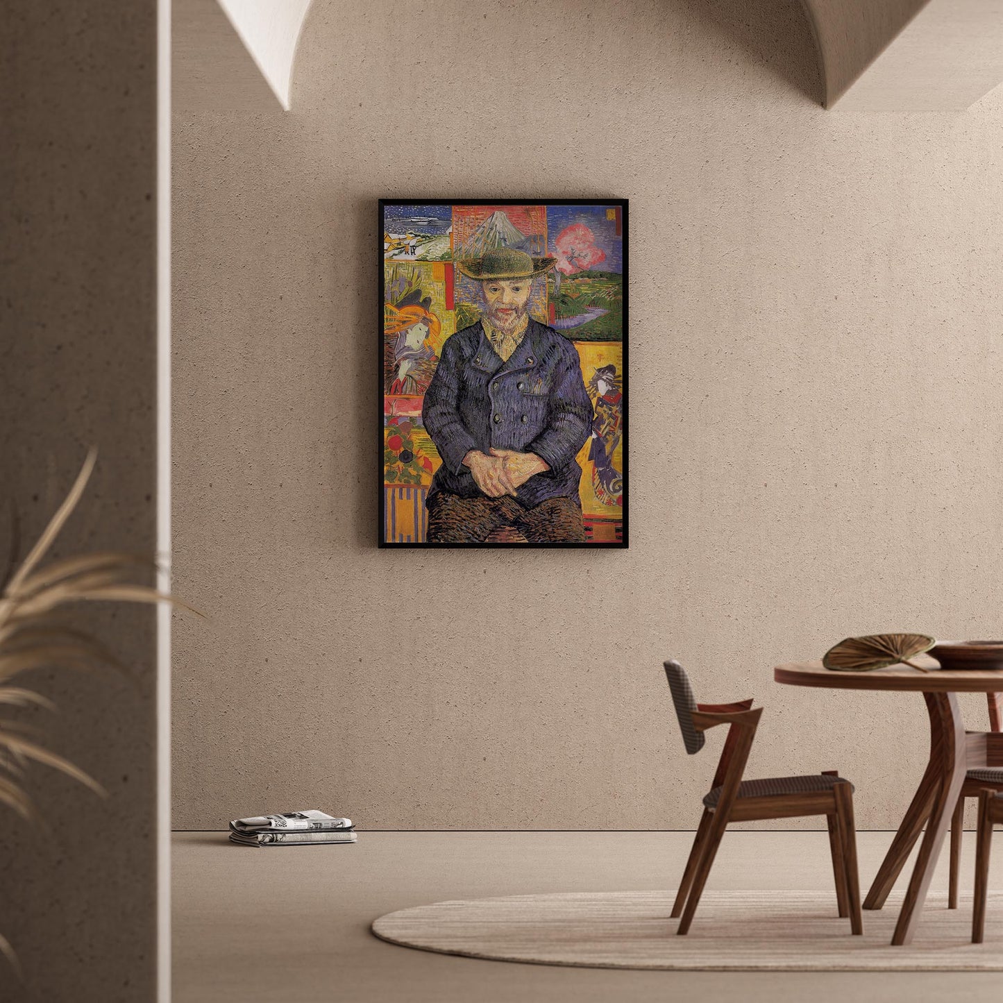 Yaşlı Adam - Vincent Van Gogh Ahşap Duvar Tablosu
