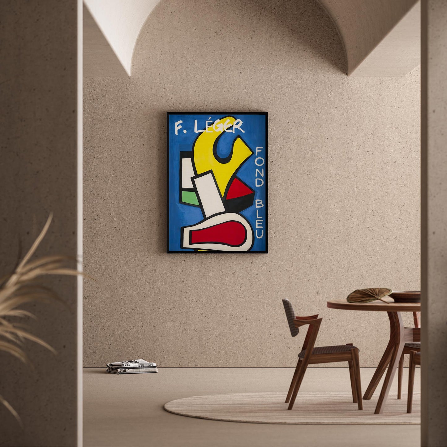 Fernand Leger III Duvar Tablosu