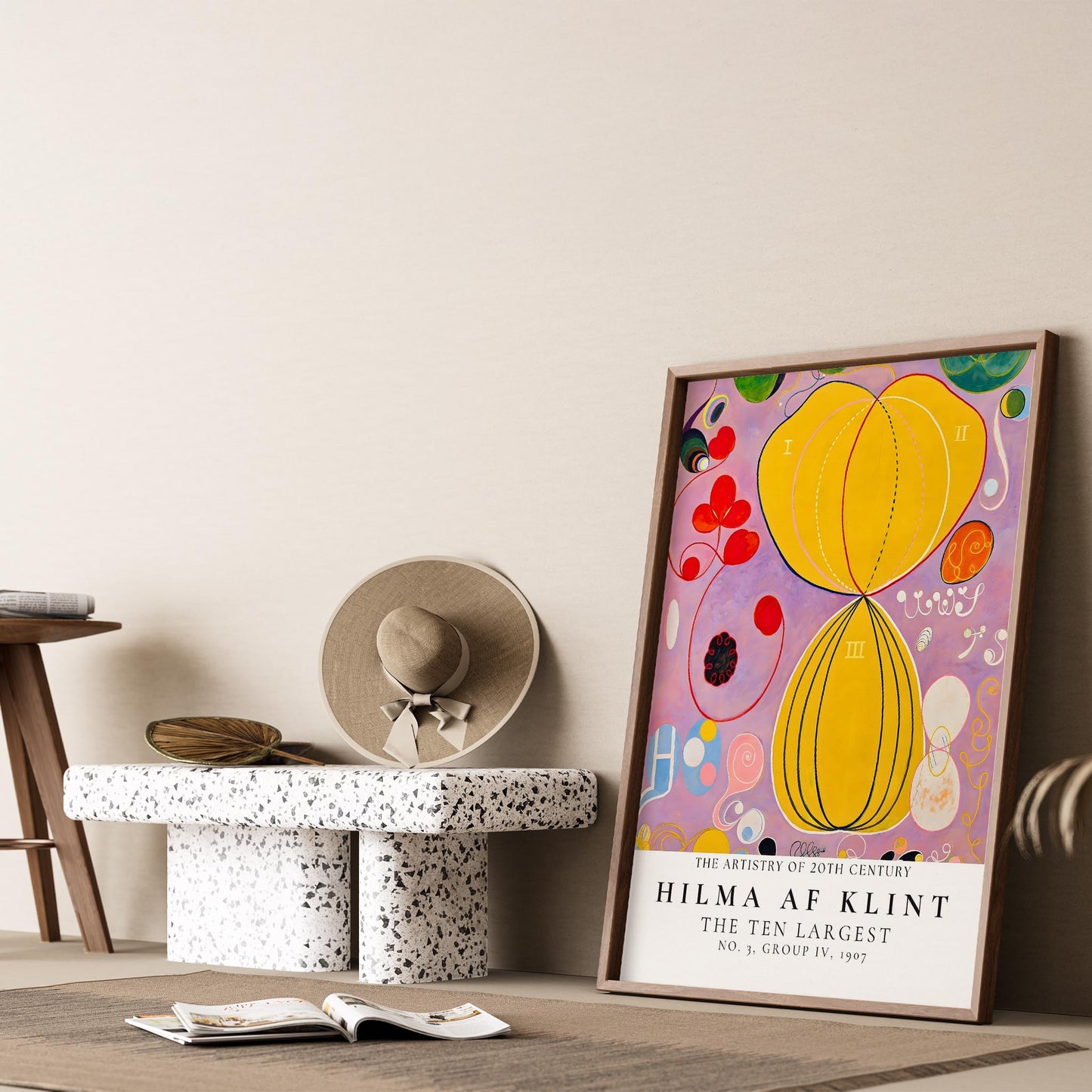 Hilma af Klint VII Duvar Tablosu