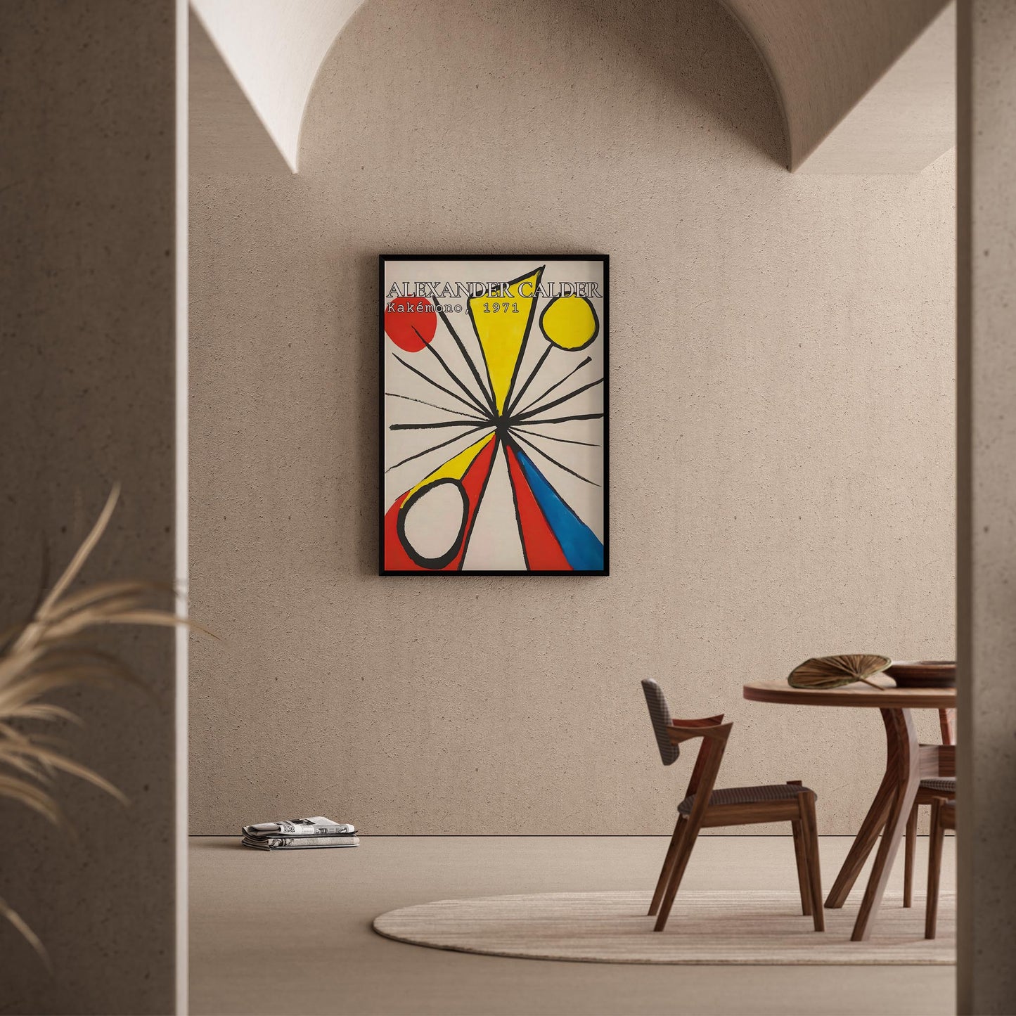 Alexander Sandy Calder XII Duvar Tablosu