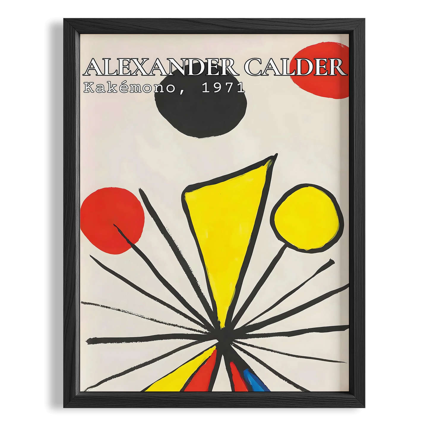Alexander Sandy Calder X Duvar Tablosu