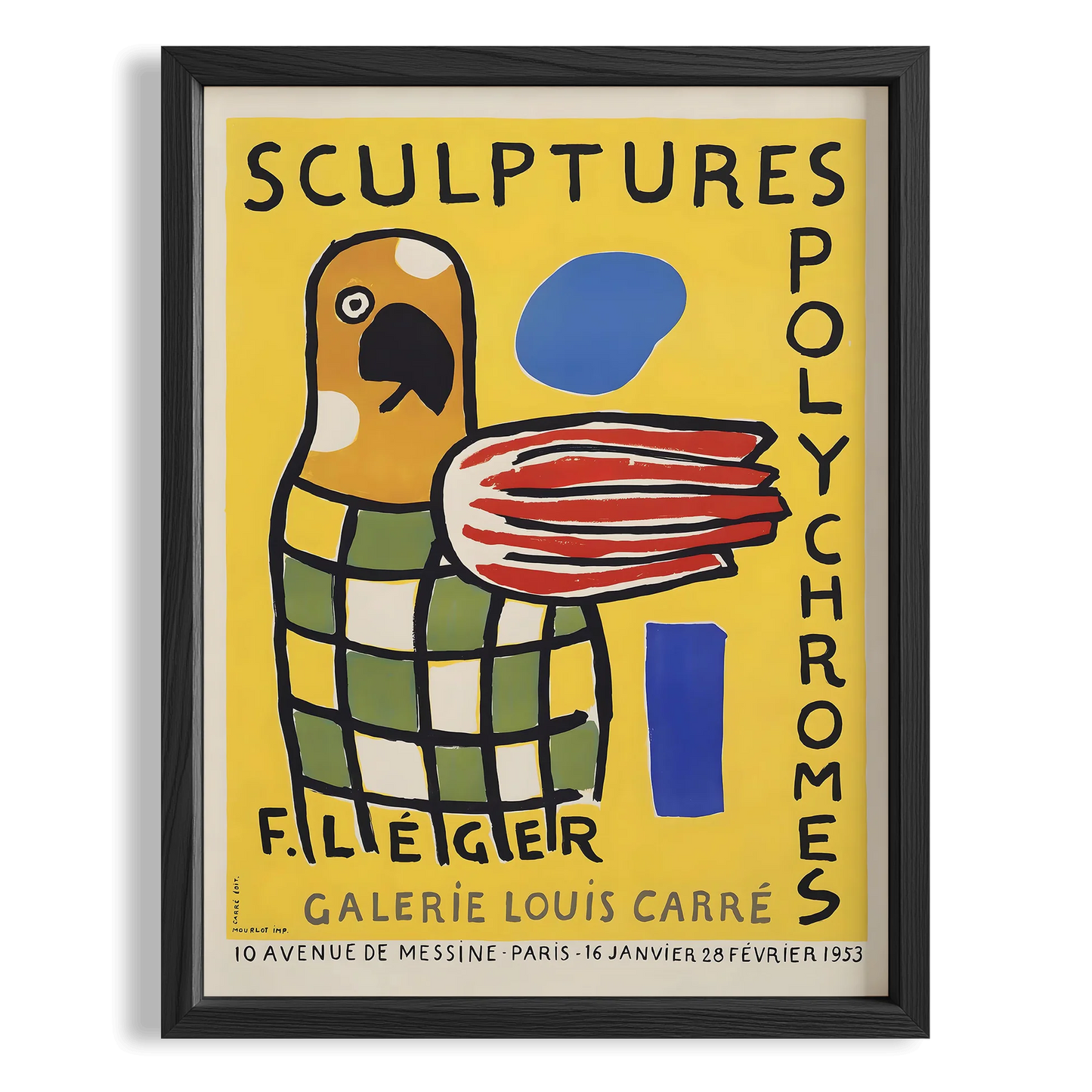 Fernand Leger I Duvar Tablosu