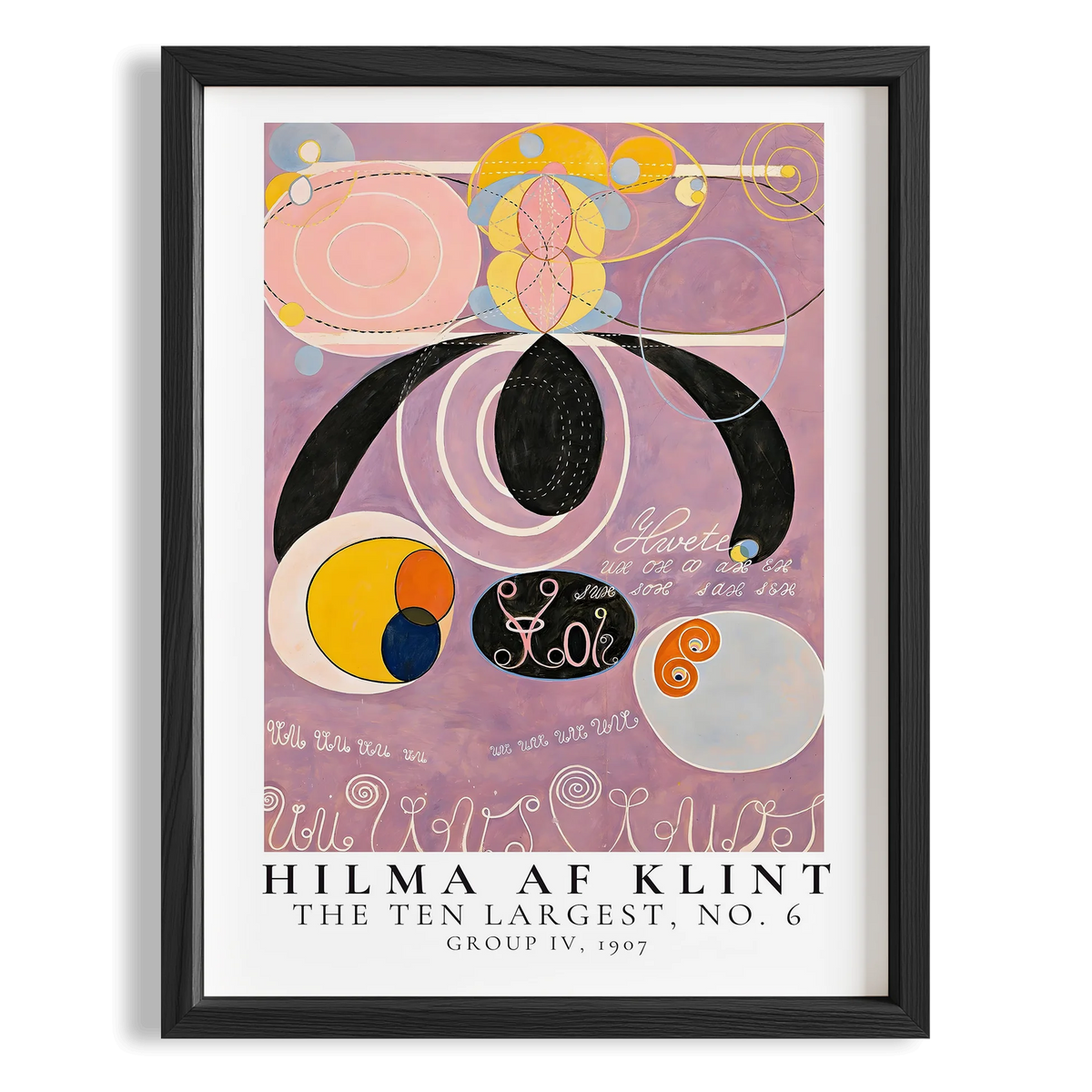 Hilma af Klint XXII Duvar Tablosu
