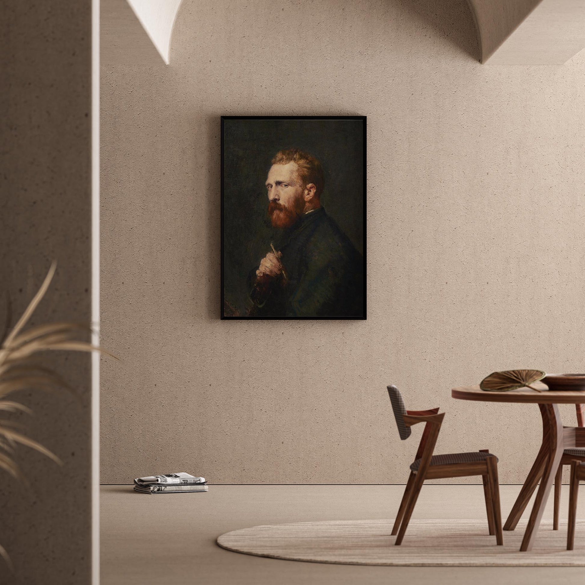 Portresi II - Vincent Van Gogh Ahşap Duvar Tablosu