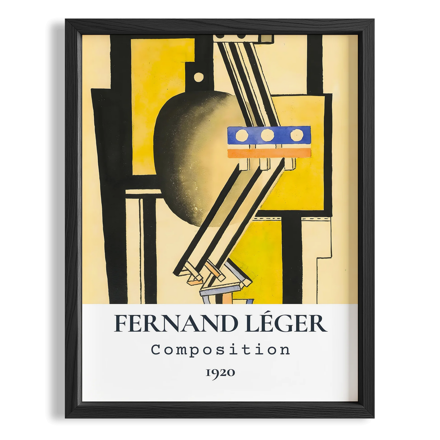 Fernand Leger XVII Duvar Tablosu