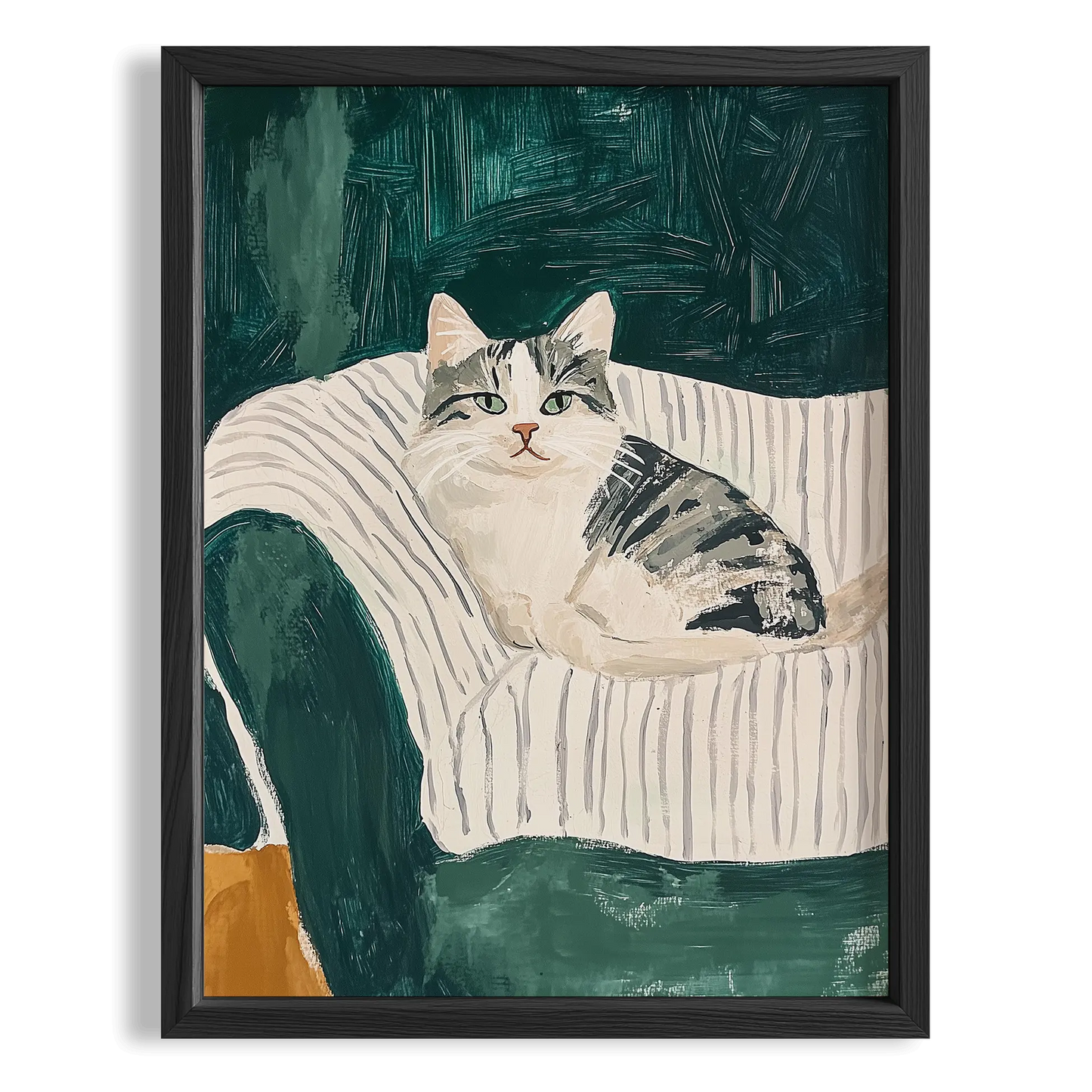 Kedi Portre V - Çizgili Tekir