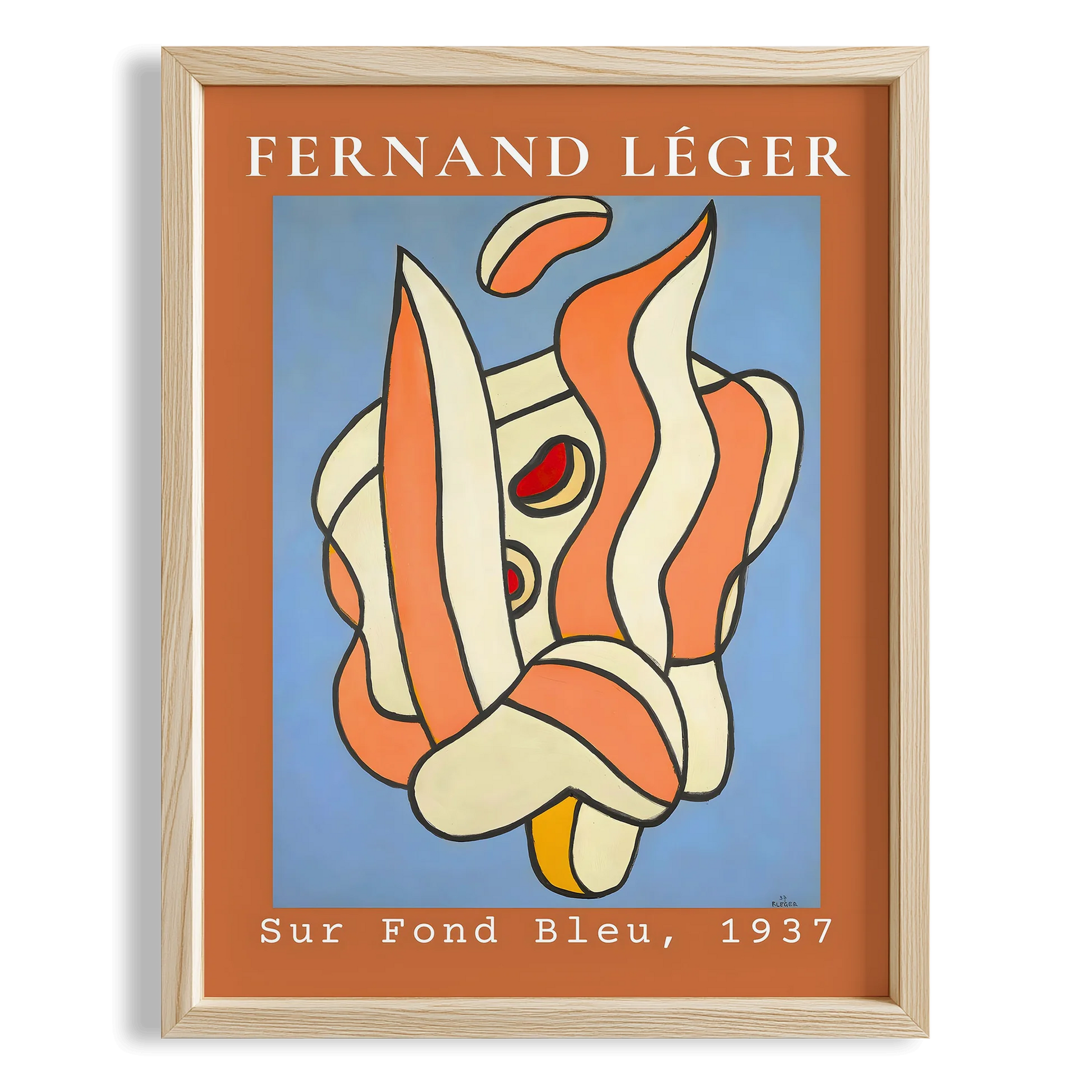 Fernand Leger XXX Duvar Tablosu