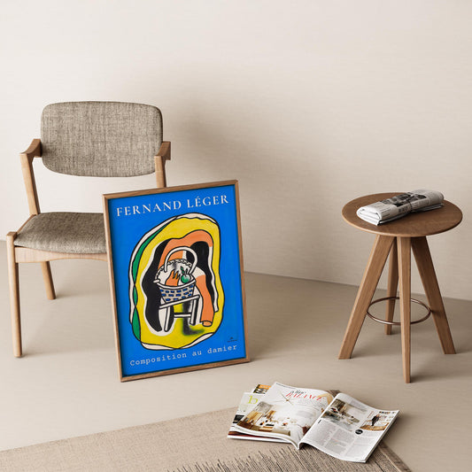 Fernand Leger XVI Duvar Tablosu