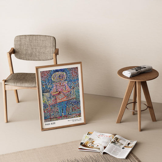 Paul Klee Şatafatlı Kıyafetli Çocuk 1931 Suluboya I Duvar Tablosu