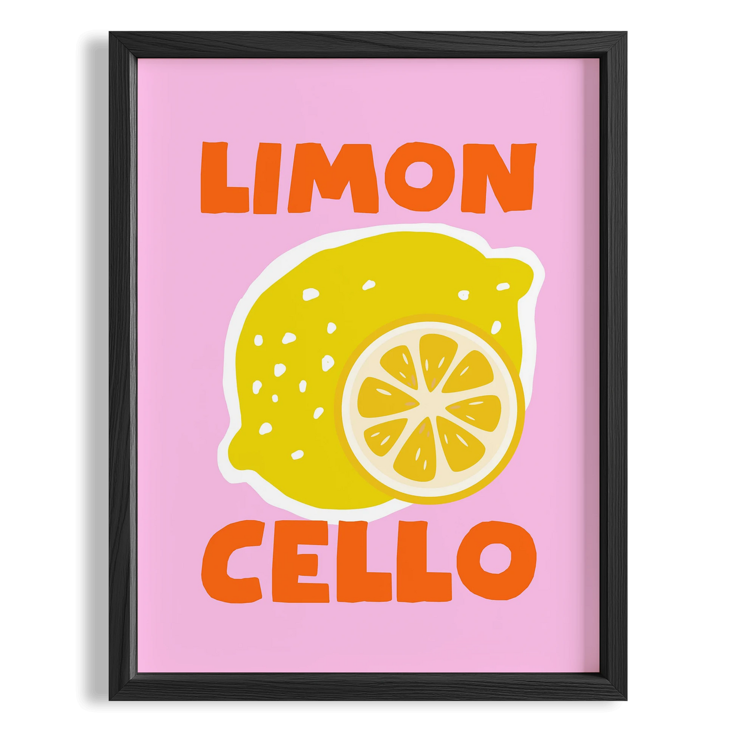 Limoncello Kokteyller İtalya Koleksiyonu Mutfak Duvar Tablosu