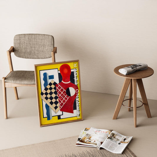 Fernand Leger VII Duvar Tablosu