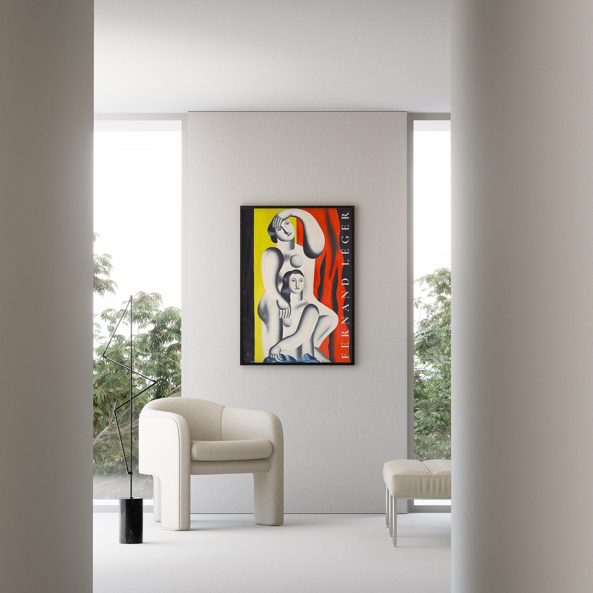 Fernand Leger 35 Duvar Tablosu
