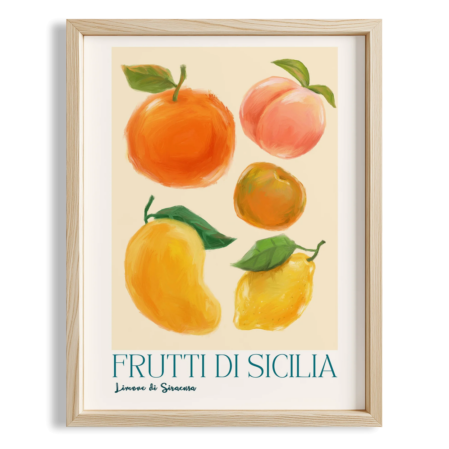 Frutti di Sicilia Fruits Market - Akdeniz İtalya Koleksiyonu Mutfak Tablosu II