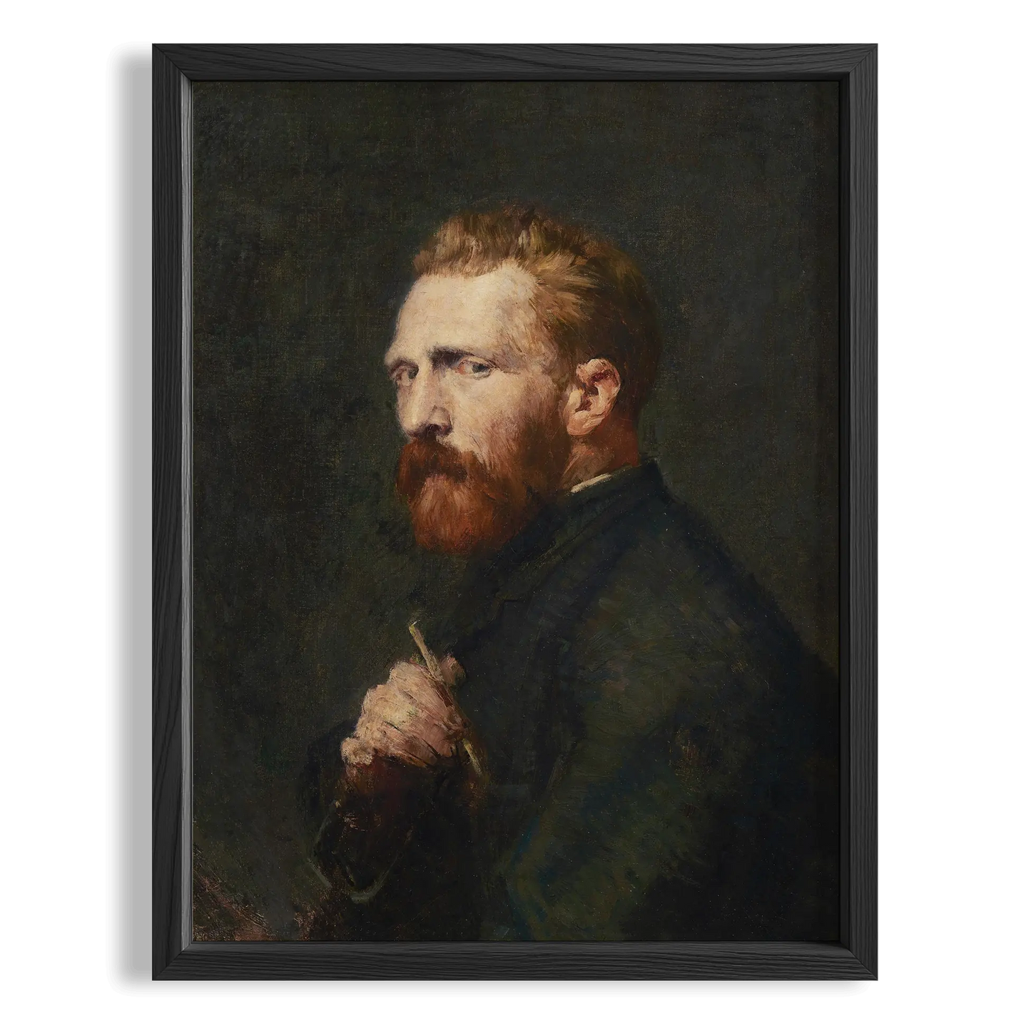 Portresi II - Vincent Van Gogh Ahşap Duvar Tablosu