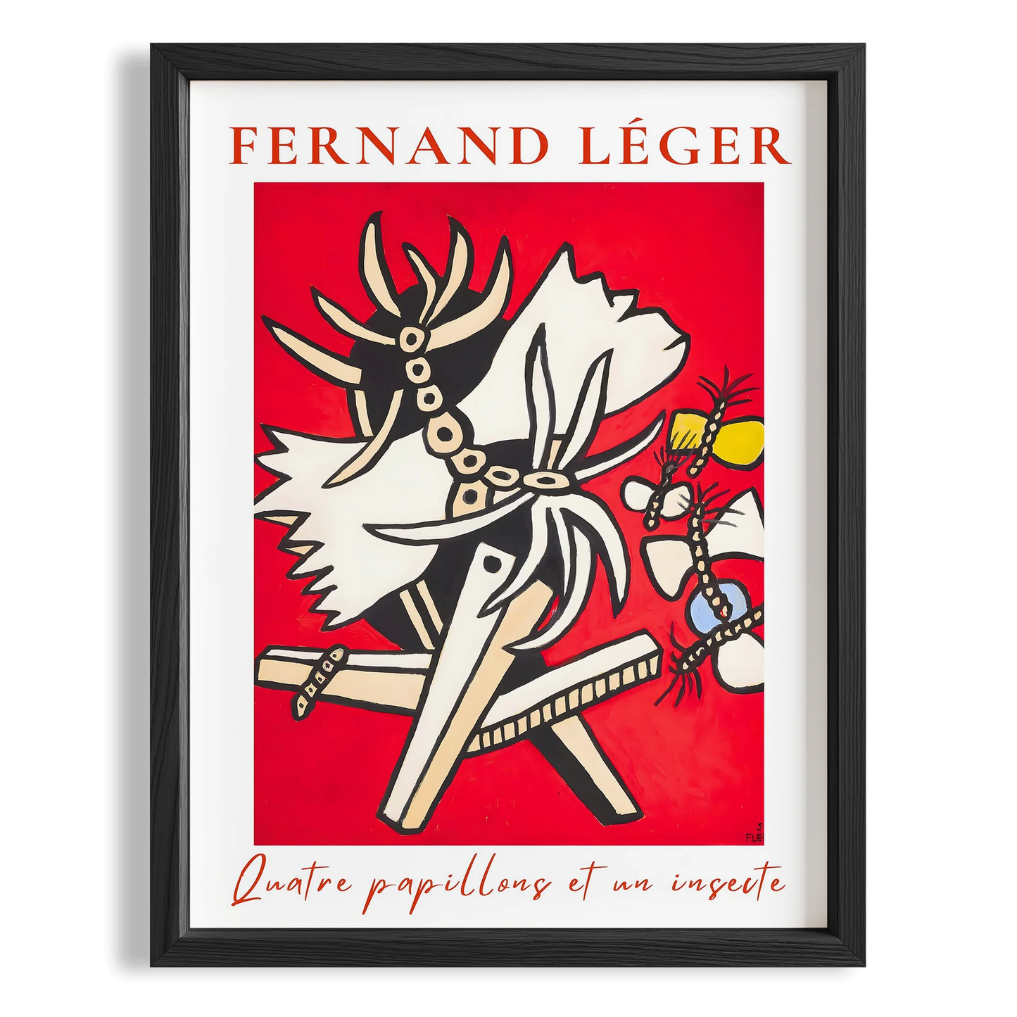 Fernand Leger 36 Duvar Tablosu