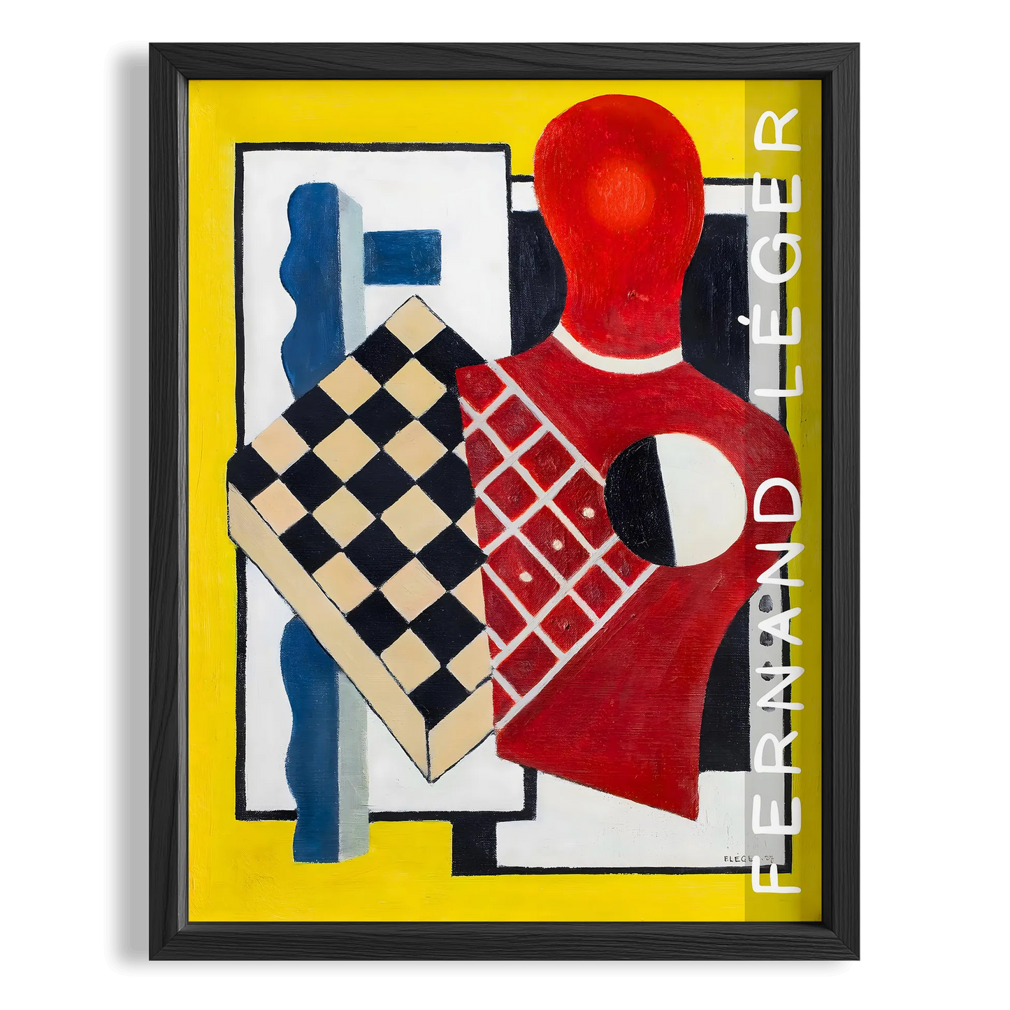 Fernand Leger VII Duvar Tablosu