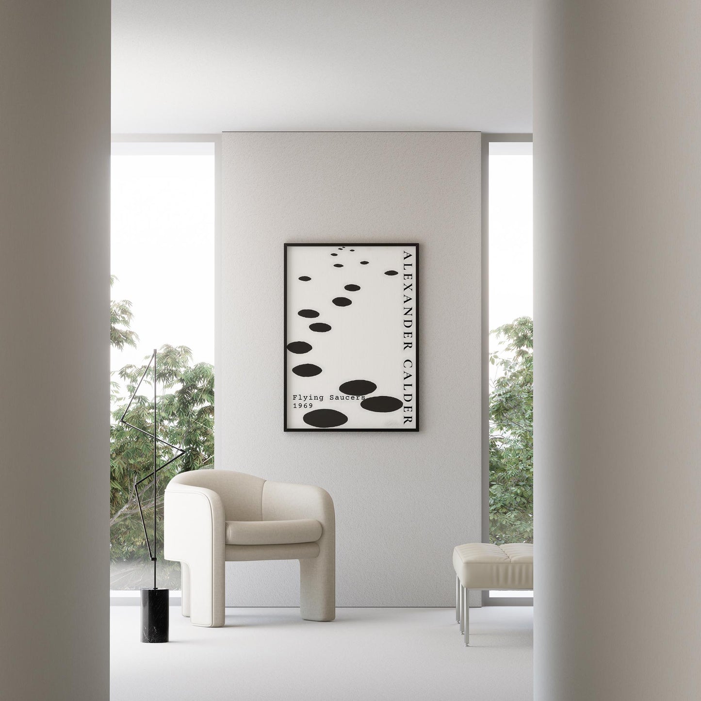 Alexander Sandy Calder XIII Duvar Tablosu
