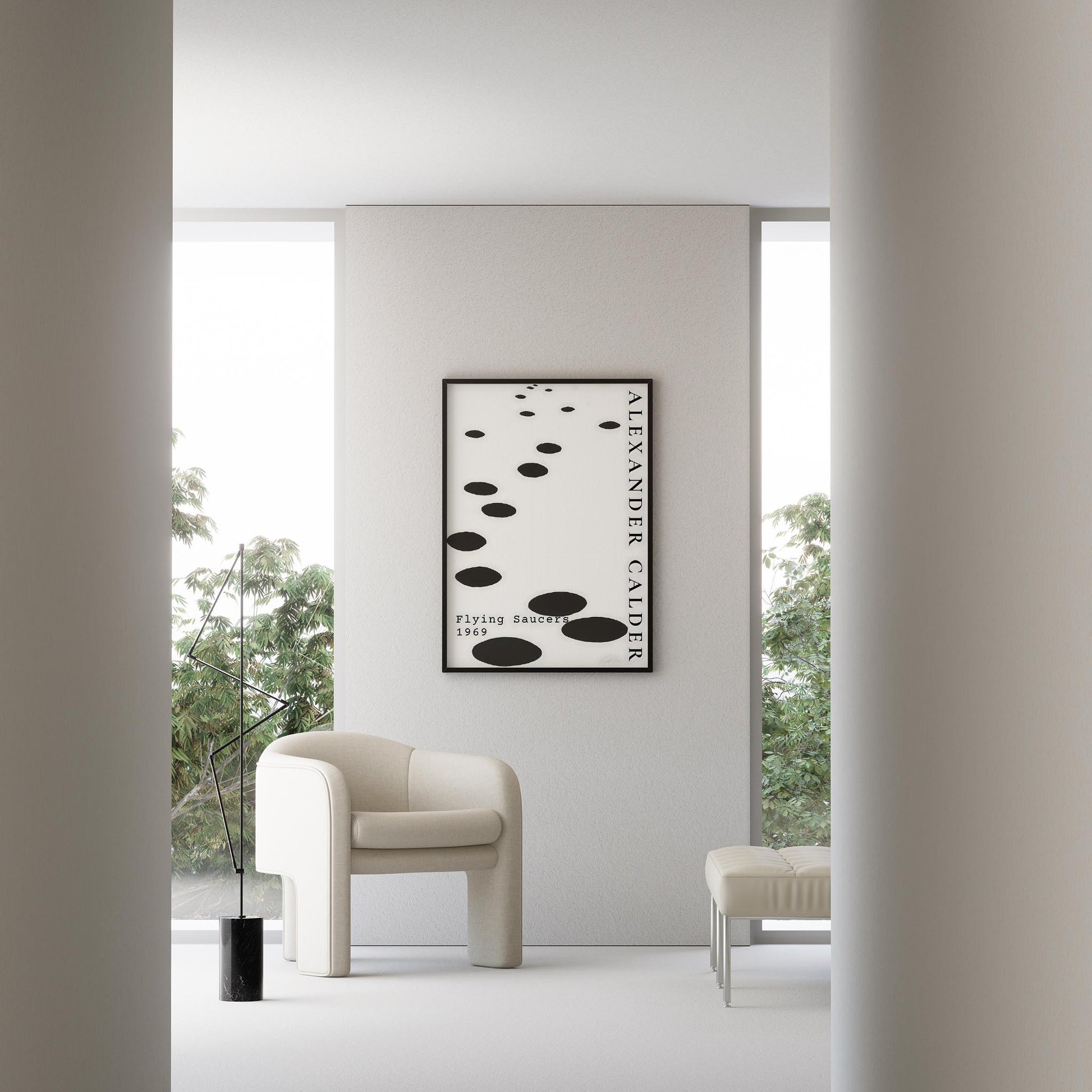 Alexander Sandy Calder XIII Duvar Tablosu