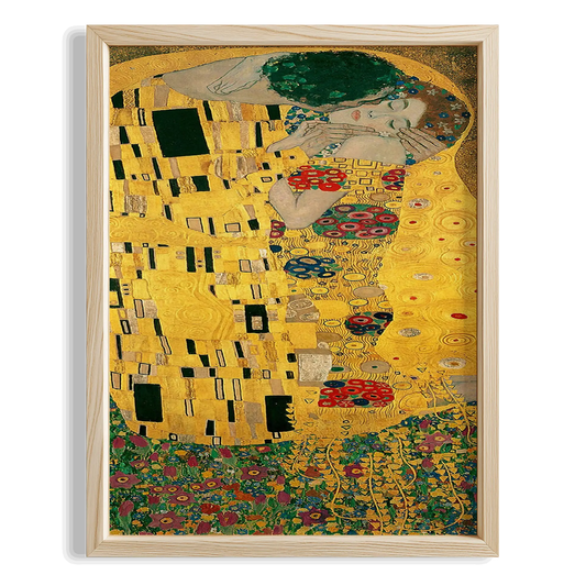 Altın Sarmaşık - Gustav Klimt Ahşap Duvar Tablosu
