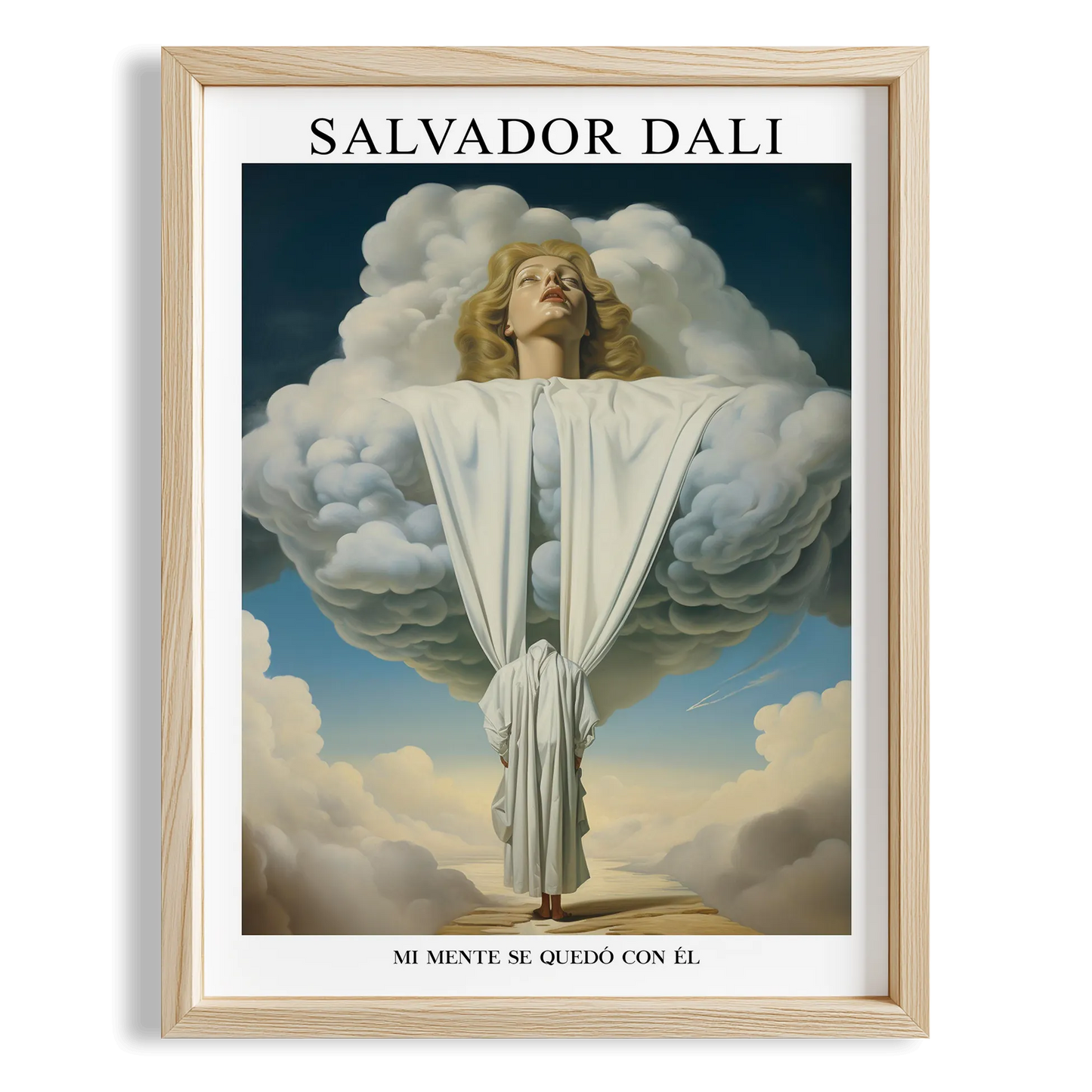 Aziz Antonius'un Baştan Çıkışı - Salvador Dali Ahşap Duvar Tablosu