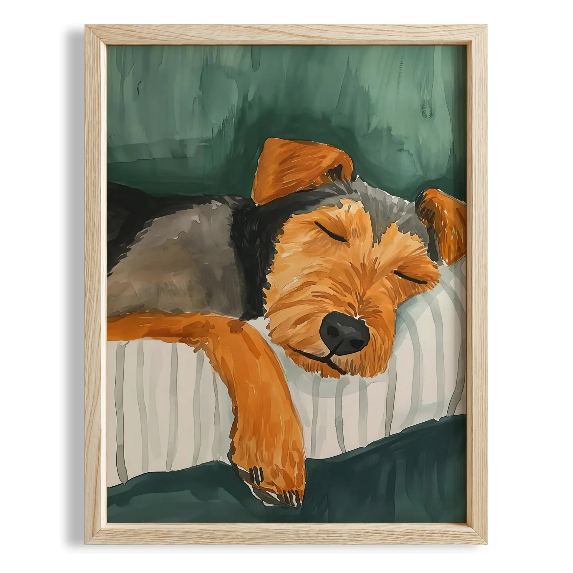 Köpek Portre IX - Airedale Terrier