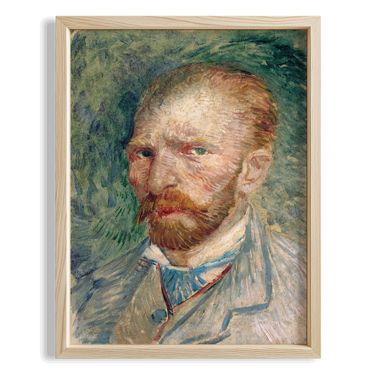 Otoportre - Vincent Van Gogh Ahşap Duvar Tablosu
