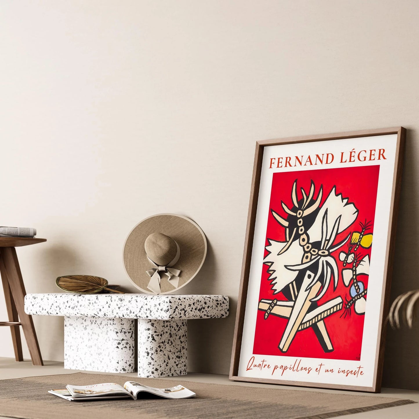 Fernand Leger 36 Duvar Tablosu