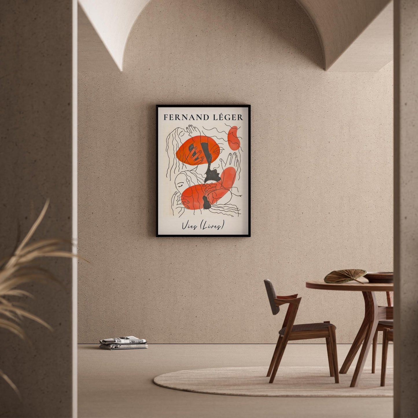 Fernand Leger XIII Duvar Tablosu