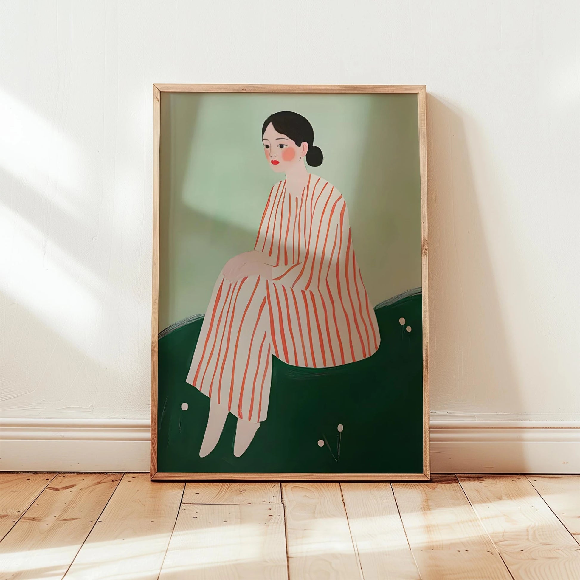 Pudra Elbise I - Oturuş
