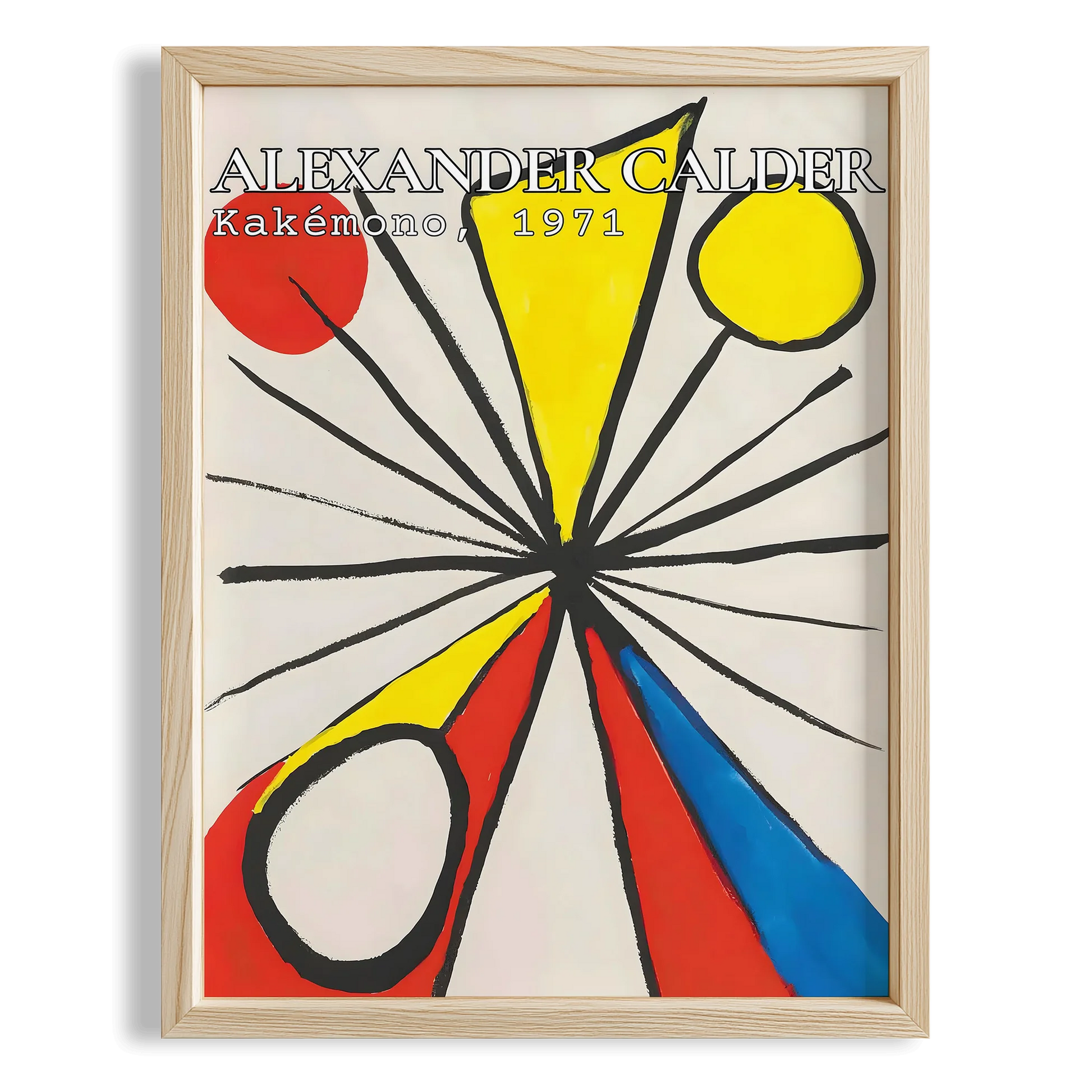 Alexander Sandy Calder XII Duvar Tablosu