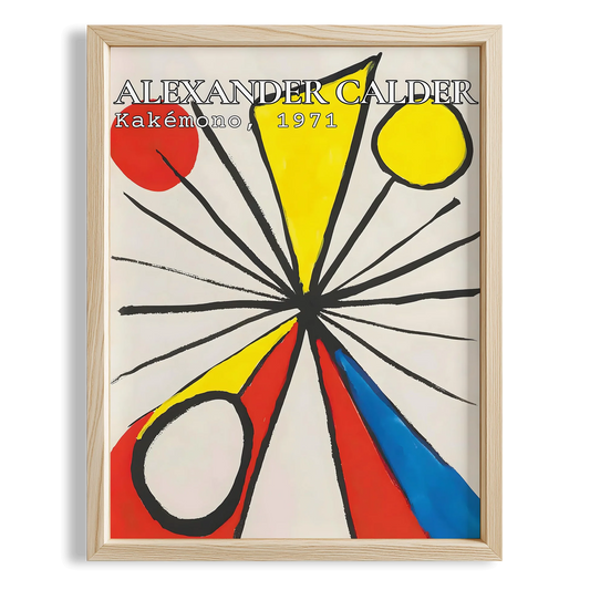 Alexander Sandy Calder XII Duvar Tablosu