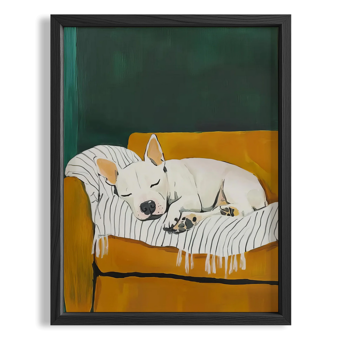 Köpek Portre X - Fransız Buldog Staffordshire