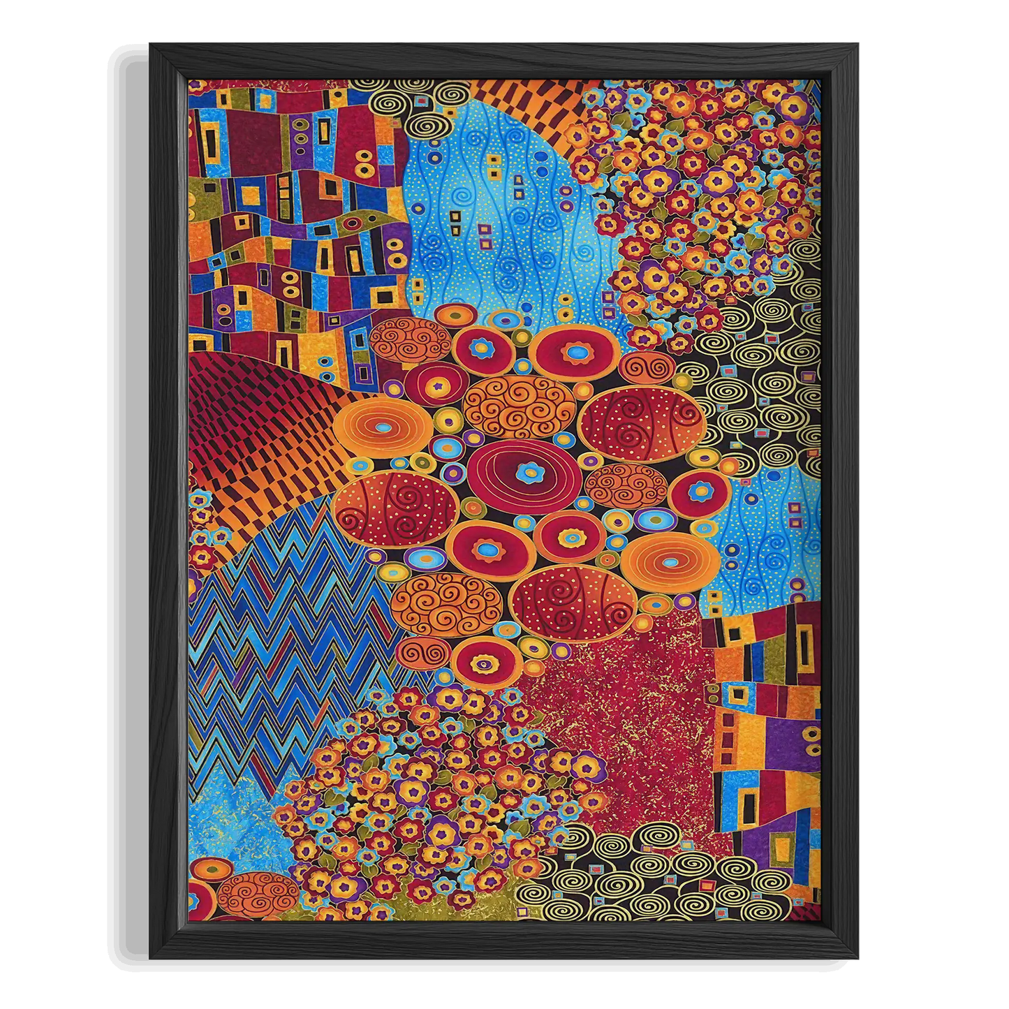 Beklenti - Gustav Klimt Ahşap Duvar Tablosu