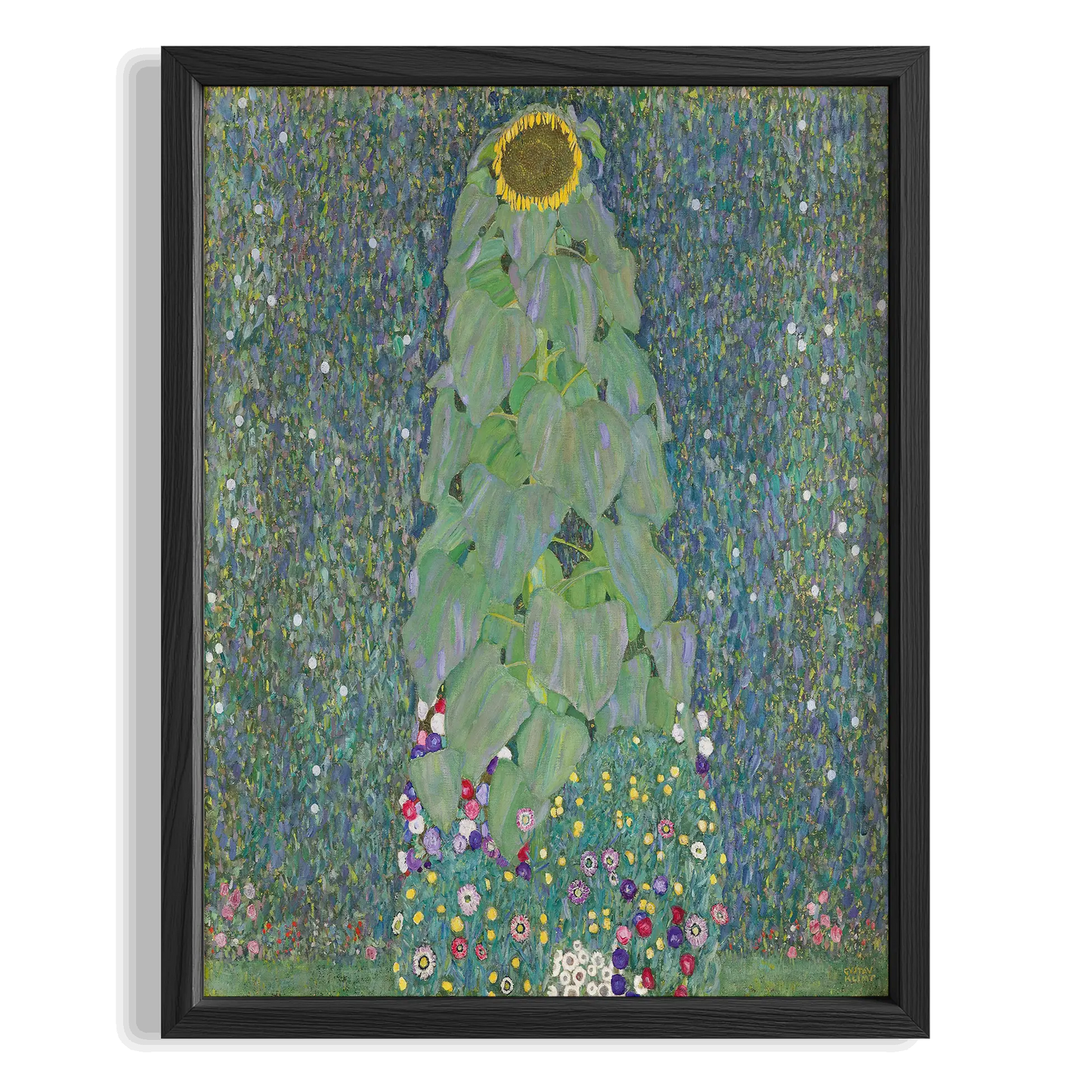 Hayat Ağacı (Yeşil) - Gustav Klimt Ahşap Duvar Tablosu