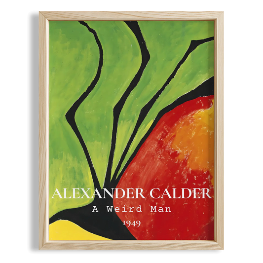 Alexander Sandy Calder XIX Duvar Tablosu