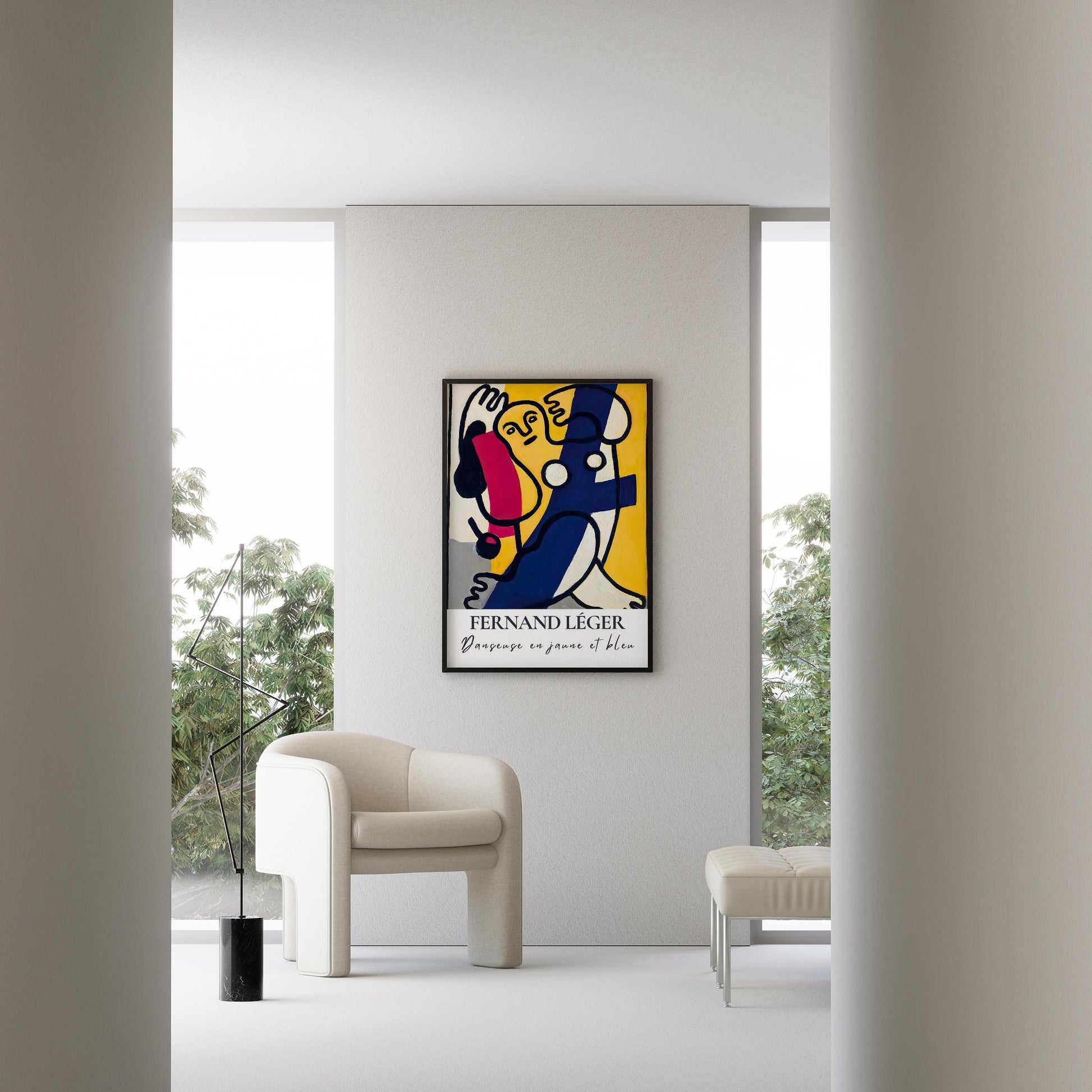Fernand Leger XXVI Duvar Tablosu