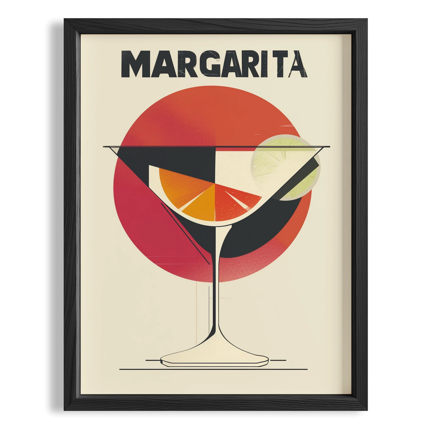 Margarita Kokteyli Modern Poster Mutfak Duvar Tablosu