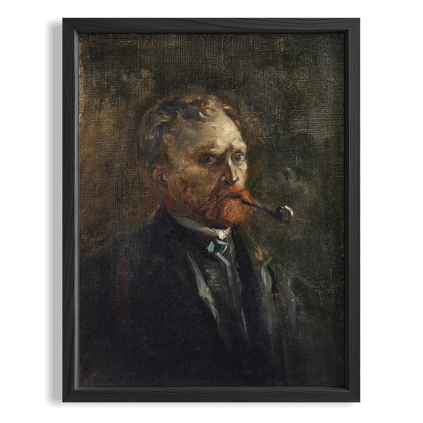 Erkek Portresi - Vincent Van Gogh Ahşap Duvar Tablosu
