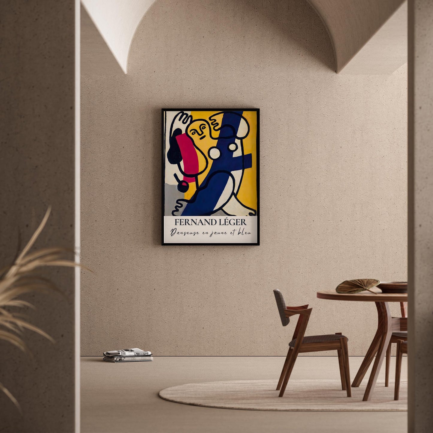 Fernand Leger XXVI Duvar Tablosu