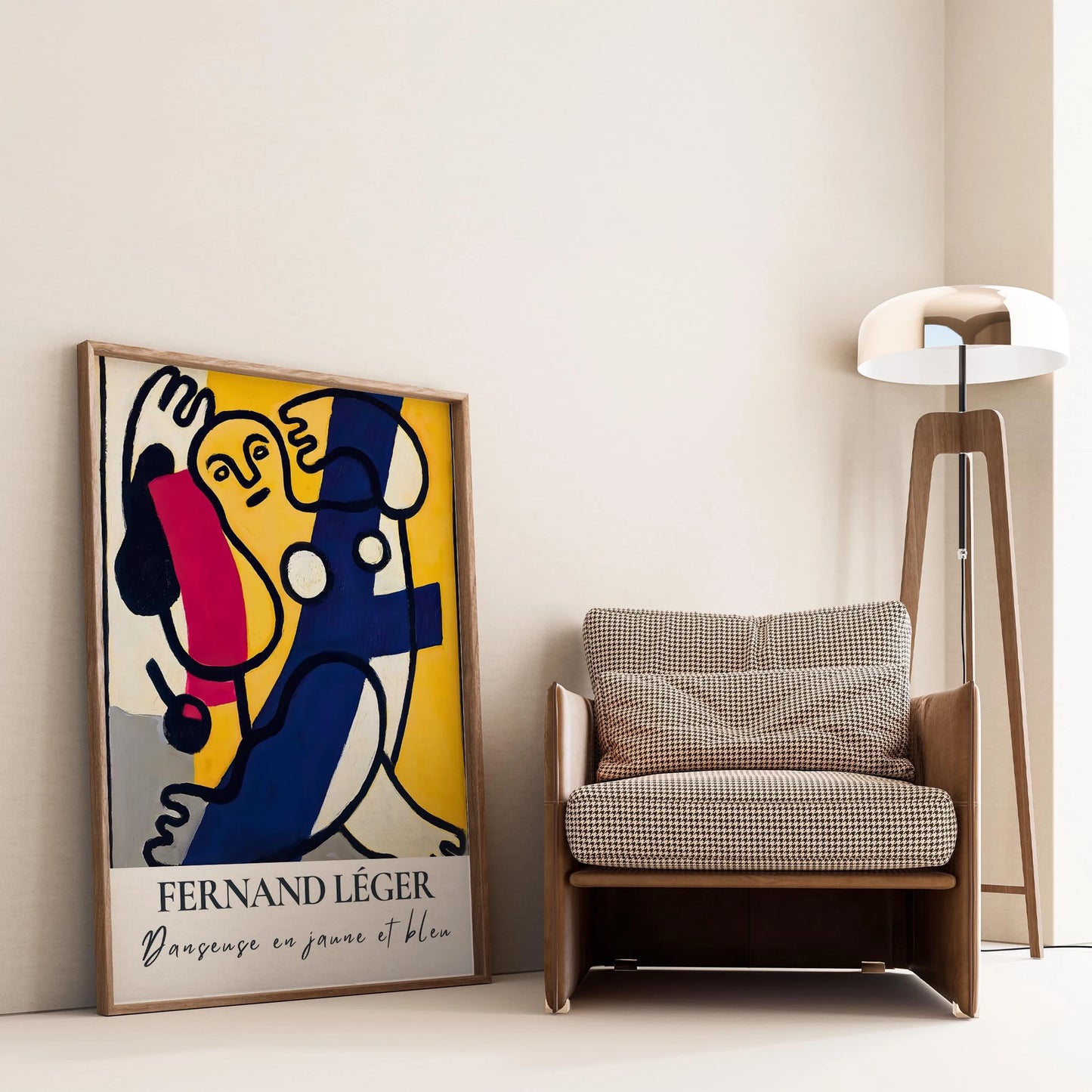 Fernand Leger XXVI Duvar Tablosu