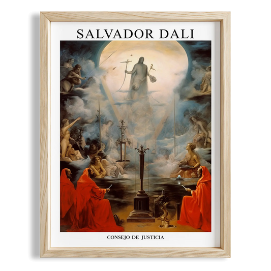 Diriliş - Salvador Dali Ahşap Duvar Tablosu