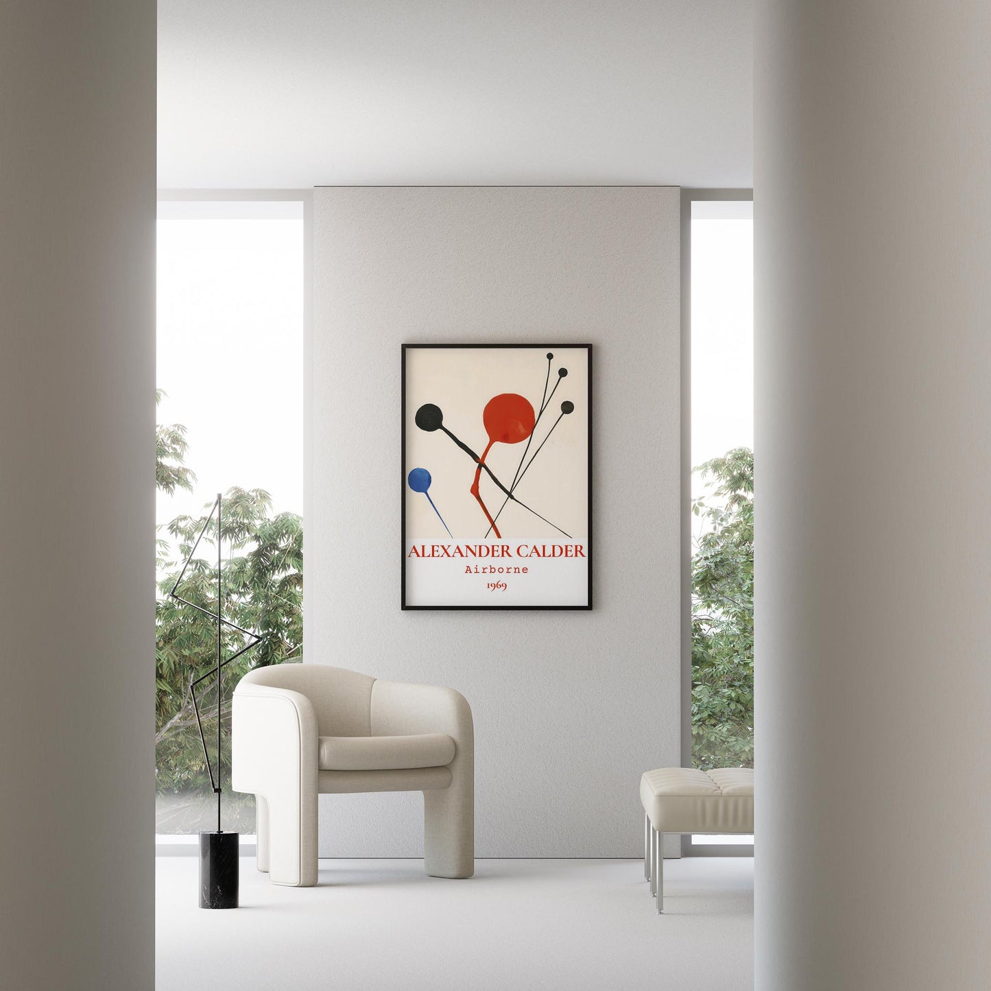 Alexander Sandy Calder XVIII Duvar Tablosu