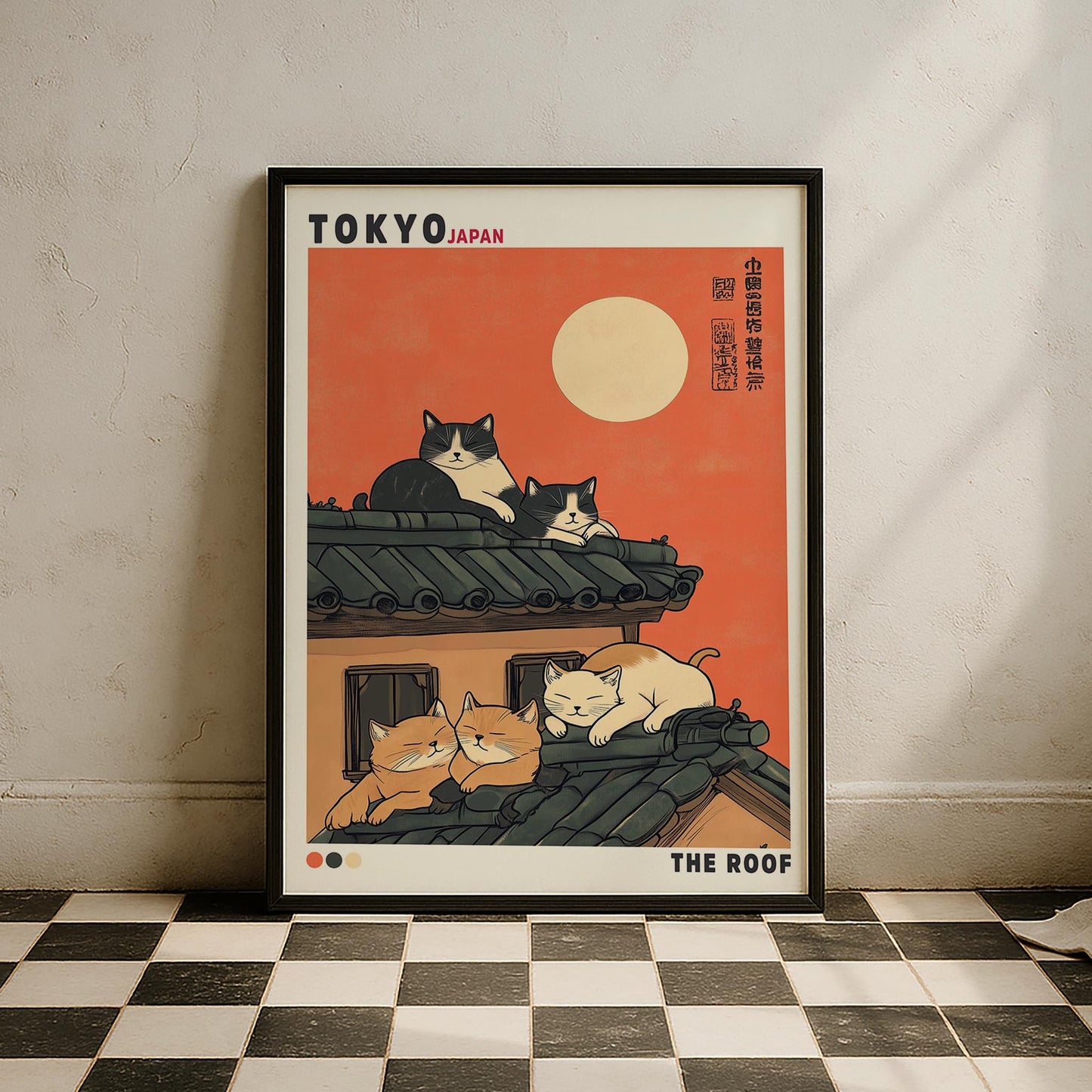 Tokyo Çatıdaki Kediler