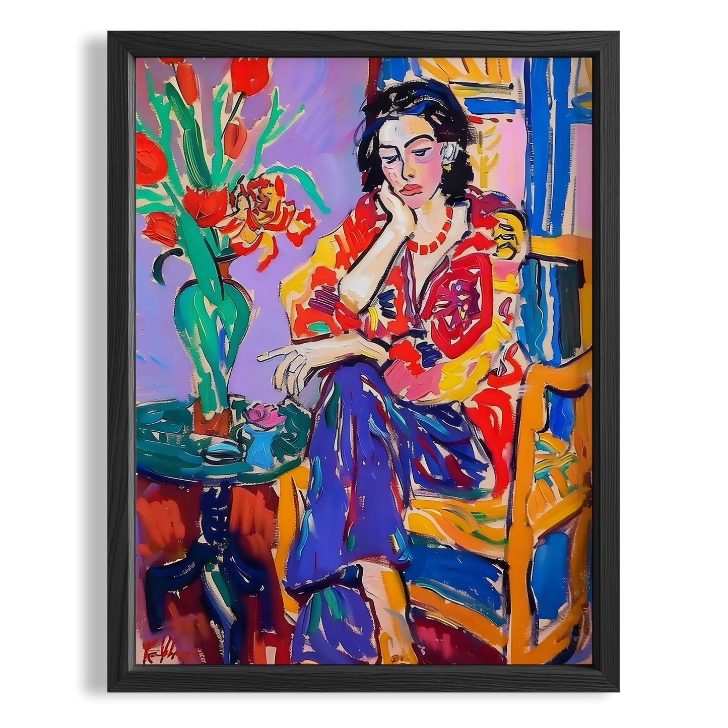 Henri Matisse 172 Duvar Tablosu