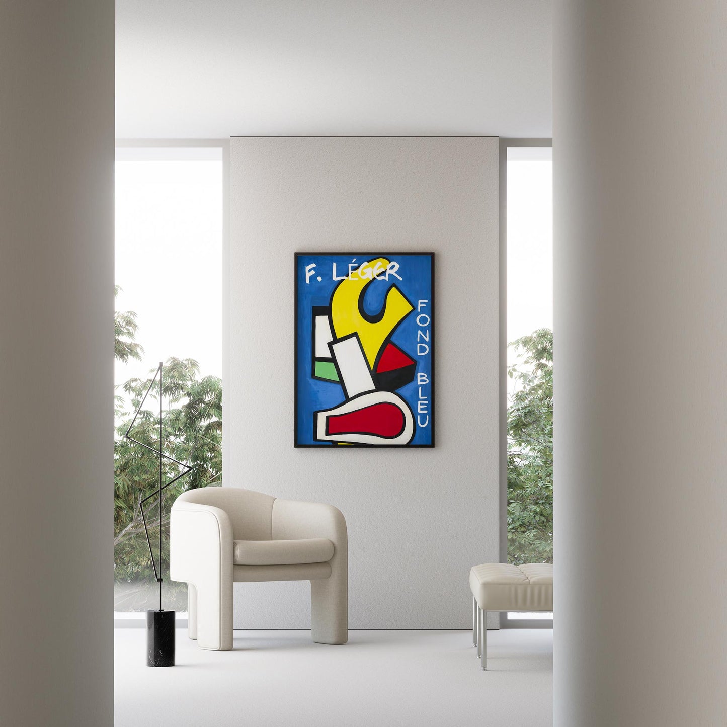 Fernand Leger III Duvar Tablosu