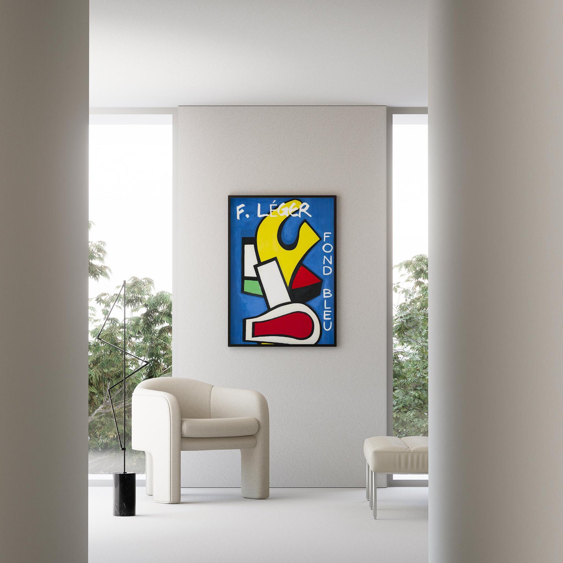 Fernand Leger III Duvar Tablosu