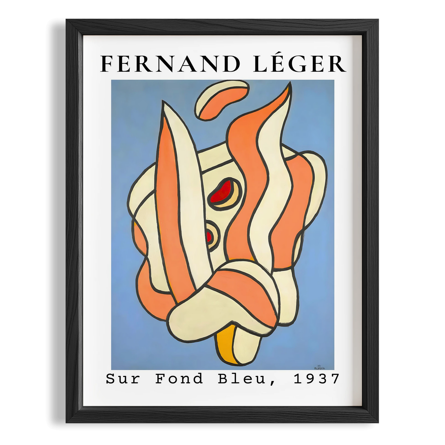 Fernand Leger 33 Duvar Tablosu