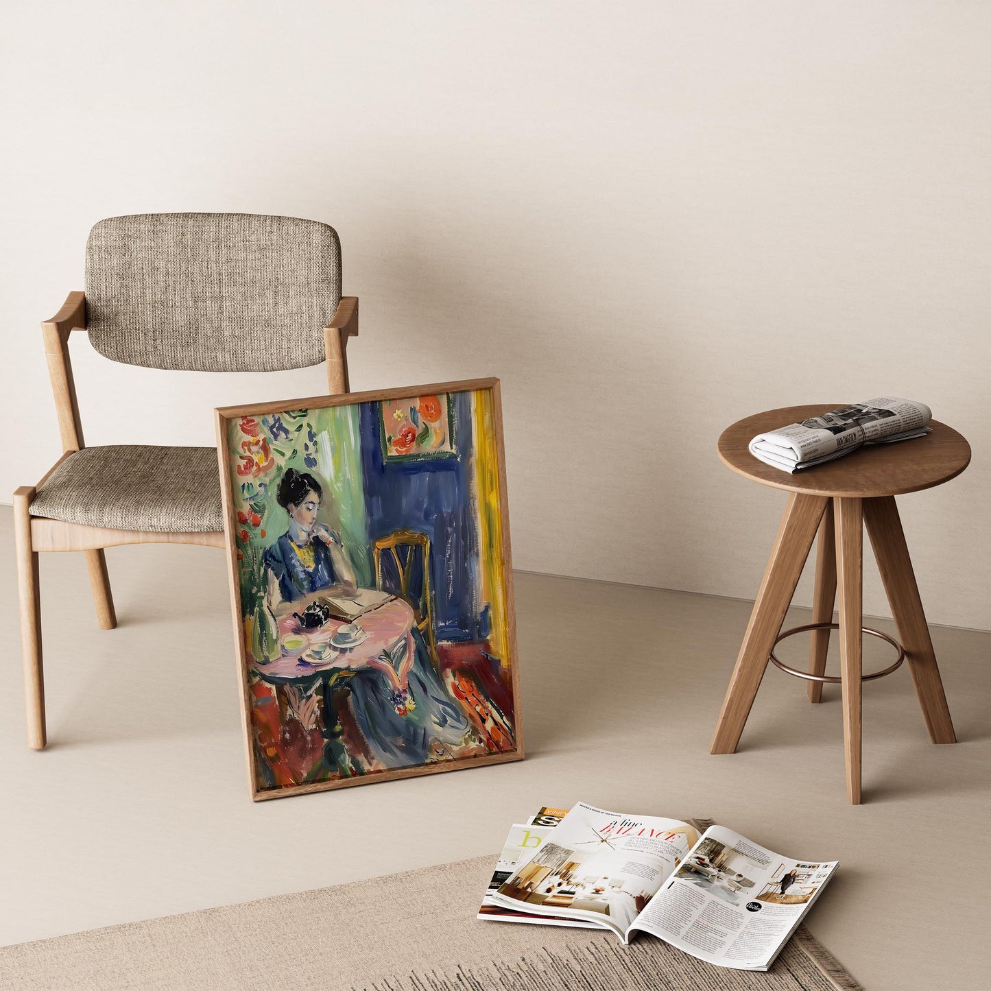 Henri Matisse 129 Duvar Tablosu