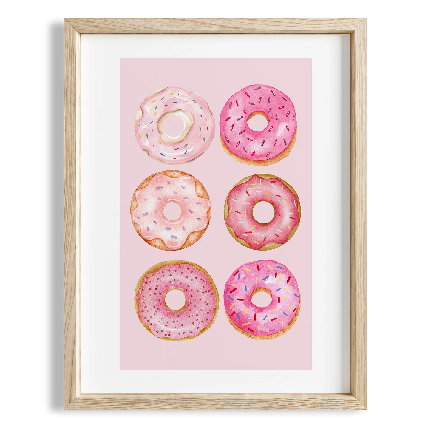 Donut Tatlılar Mutfak Duvar Tablosu