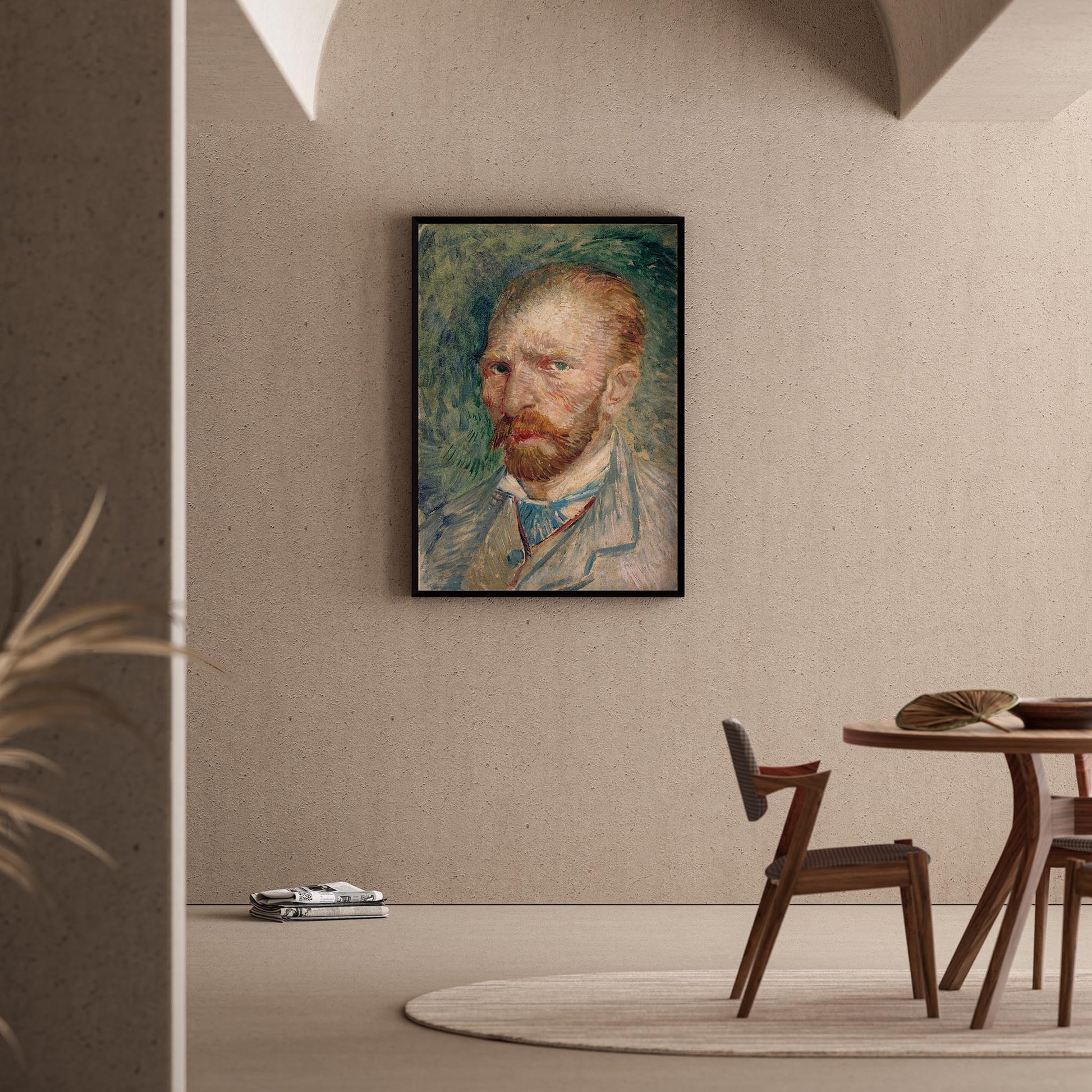 Otoportre - Vincent Van Gogh Ahşap Duvar Tablosu